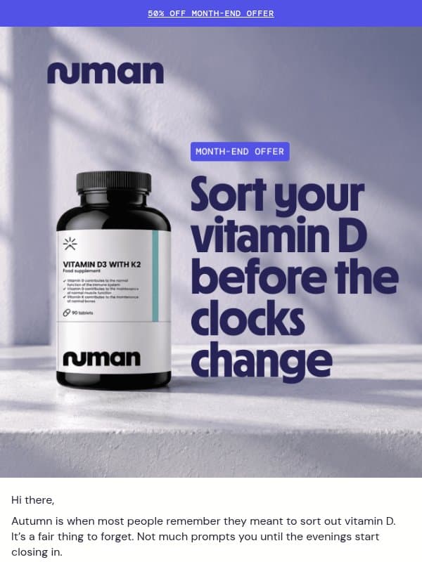 The one worth starting in autumn email from Numan