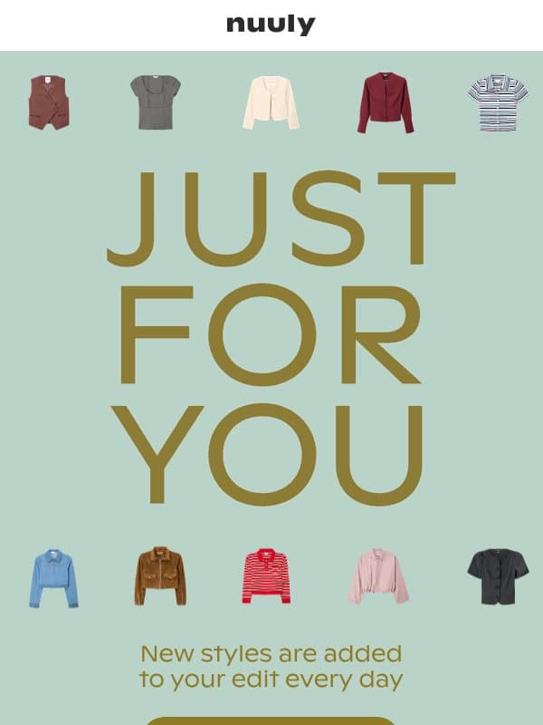 DO YOU REMEMBA? email from Nuuly