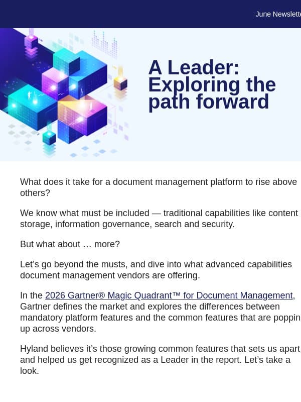 The Shift | Must-have or Wow? email from Nuxeo