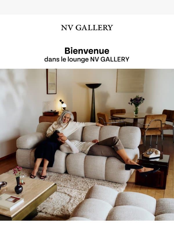Bienvenue ! email from NV GALLERY