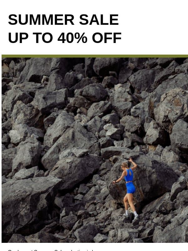 New styles added. Up to 40% off email from Odlo