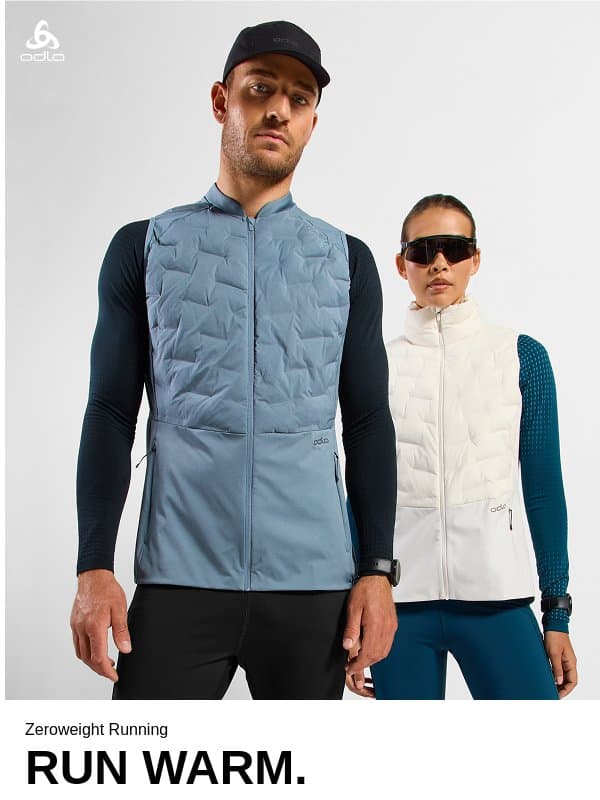 Run through whatever the forecast brings email from Odlo