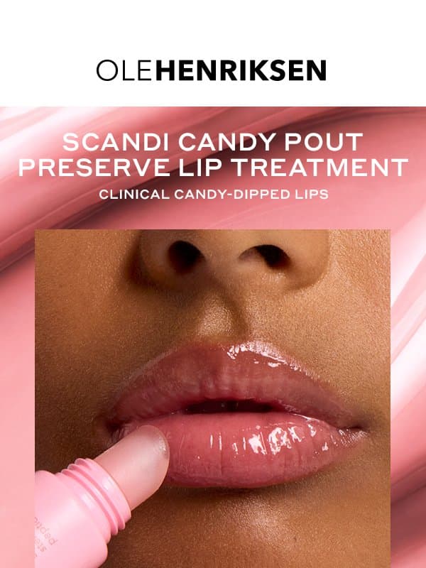NEW lip shade with delicious results 🩷 email from Ole Henriksen