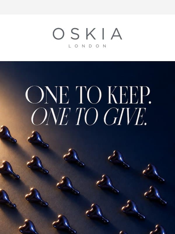 A Little Super-R for You, A Little for Them email from Oskia