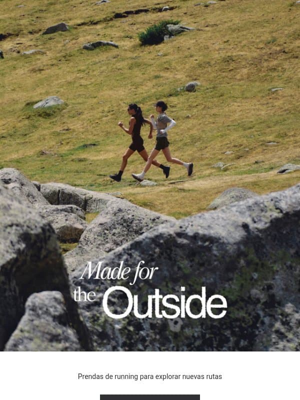 Novedades para salir a correr email from Oysho