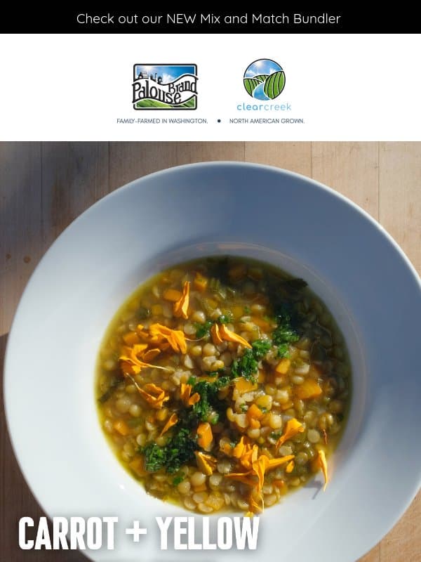 Guest Chef Michael Liang's Delicious New Recipe! email from Palouse Brand