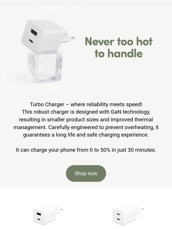 Turbo Charger – Where Reliability Meets Speed! 🔋⚡ email from PanzerGlass