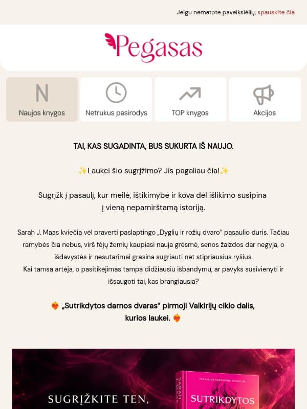 Sugrįžimas, kurio taip ilgai laukei… ❤️🔥 email from Pegasas
