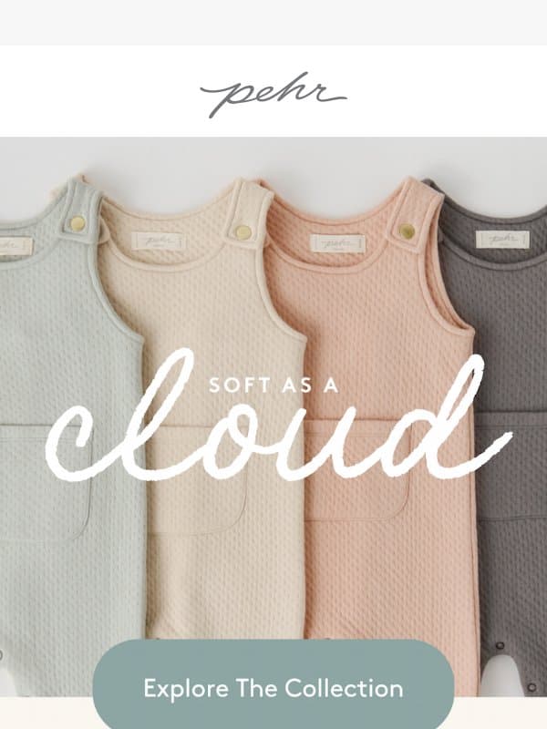 Fall's Softest Layer ☁️ email from Pehr
