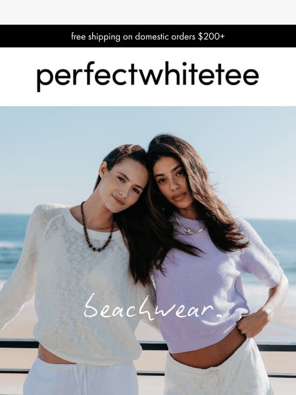 we don't make swim. email from perfectwhitetee