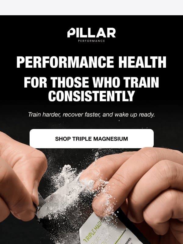 Still waking up sore after training? email from PILLAR Performance
