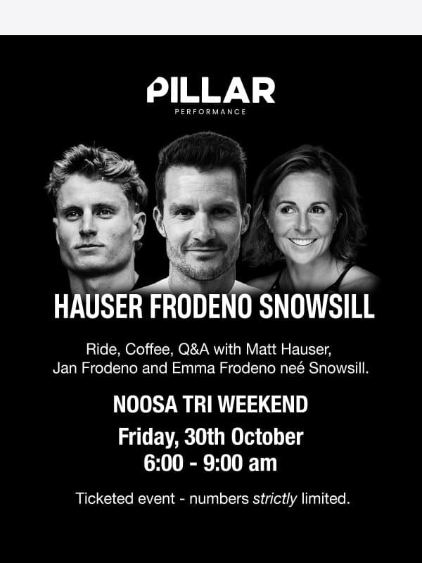 Noosa, We're coming.. email from PILLAR Performance