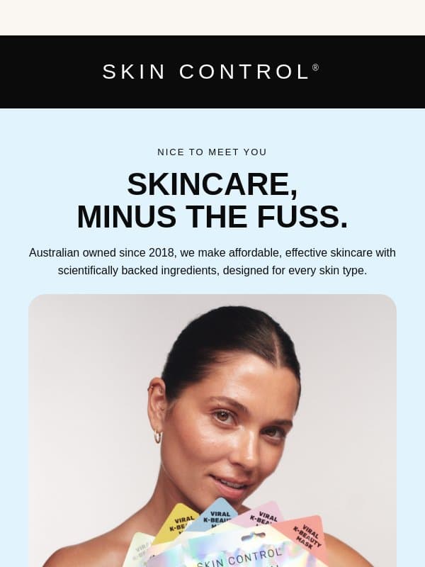 Find out why we've sold over 20M pimple patches. email from Pimple Patches