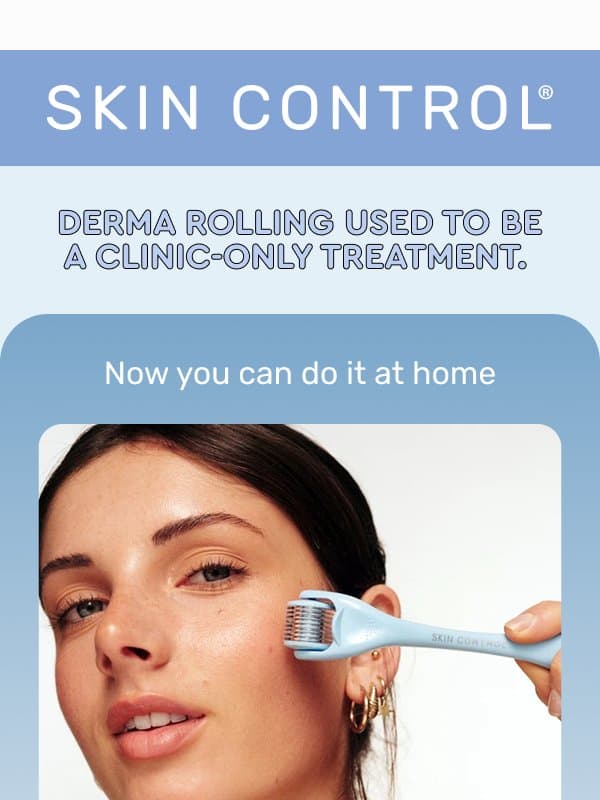 How to derma roll at home (safely) email from Pimple Patches