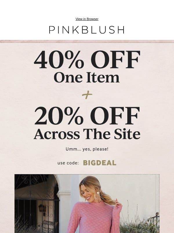Ooh, This Is A Good One ๐ email from PinkBlush Maternity