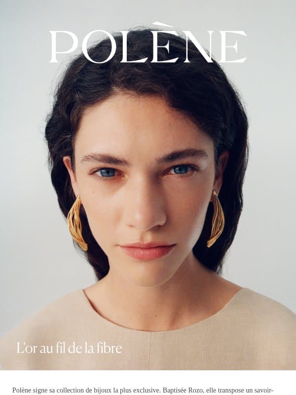 Rozo, l'or au fil de la fibre email from Polène