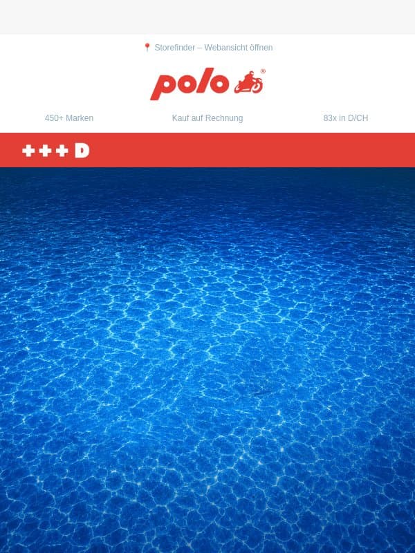 🌊 Countdown läuft: 25% Rabatt im Midsummer Sale email from Polo Motorrad
