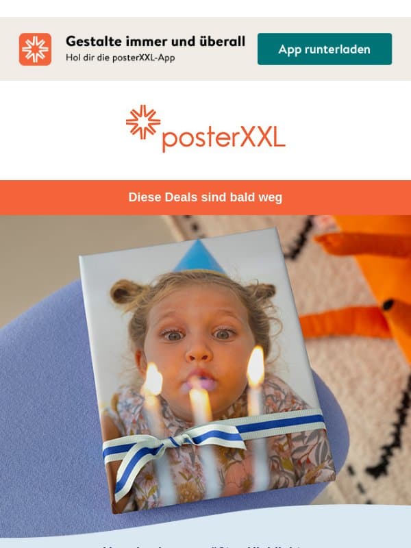Ausgewählte Wanddeko: 60% Rabatt ⏰ email from PosterXXL