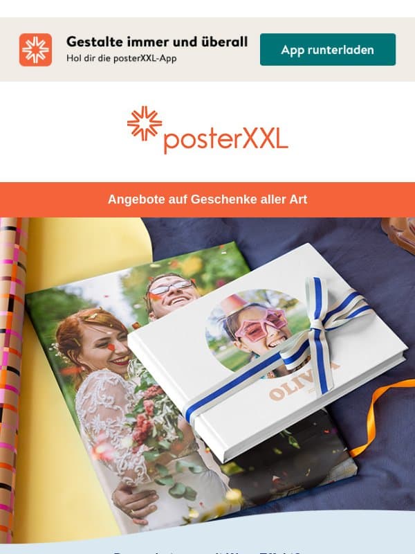 Spare 60% auf ausgewählte Wanddeko email from PosterXXL