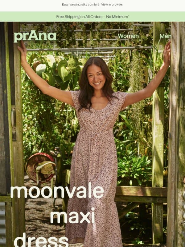 Your Last-Days-Of-Summer Dress email from Prana