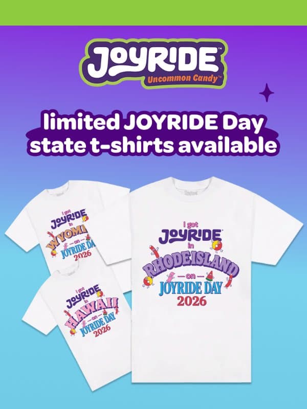 last call for JOYRIDE Day merch 📣 email from Project 7