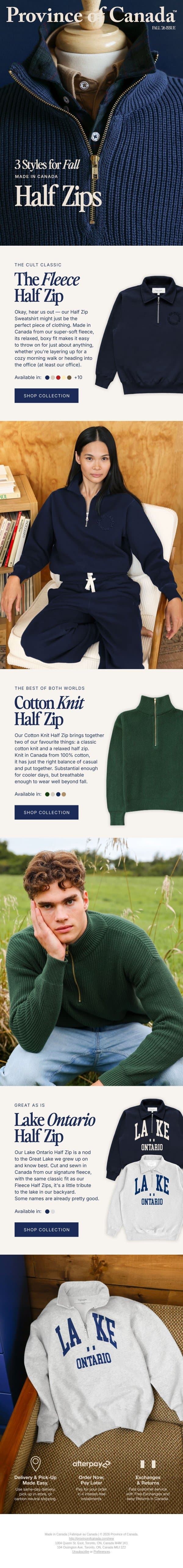 Your Better Half. email from Province of Canada screenshot