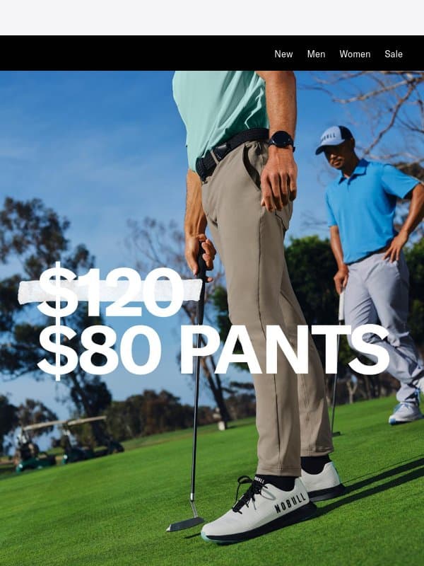 Last Chance: $80 Pants email from Public Rec