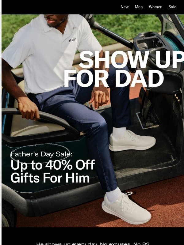 Father’s Day Sale Starts Now email from Public Rec