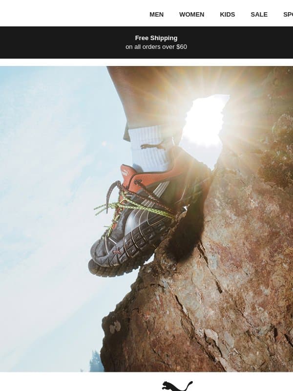 A$AP ROCKY x PUMA Forges A New Path email from Puma