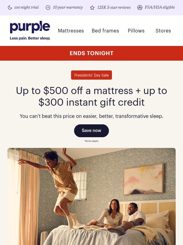 TONIGHT, your LAST CHANCE to save email from Purple
