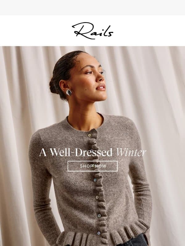 Standout Knits email from Rails