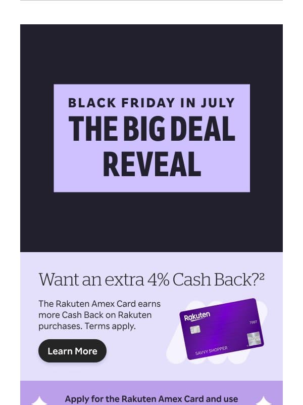 π£20% Cash Back at Under Armour is here! email from Rakuten