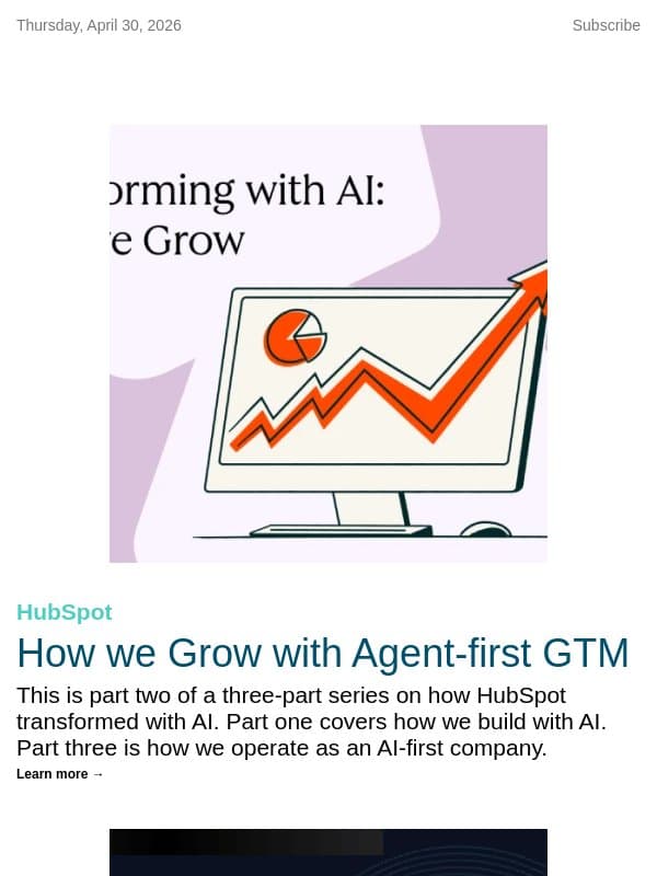 How we Grow with Agent-first GTM | rasa.io email from Rasa.io