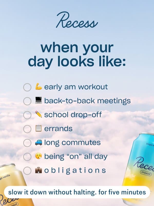 time to downshift email from Recess