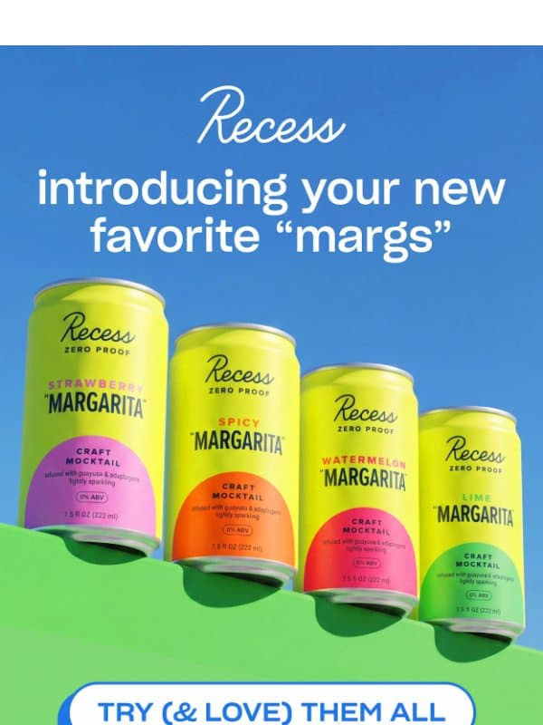 but have you tried the spicy one? email from Recess