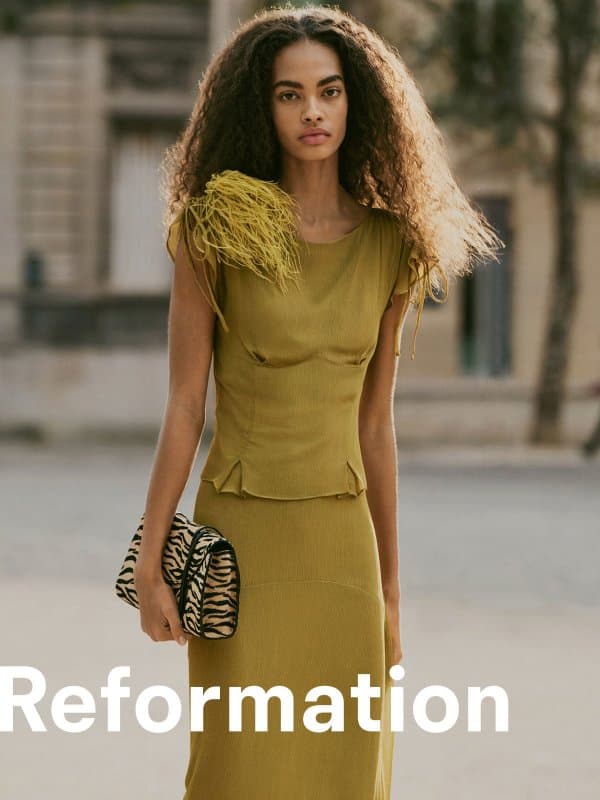 THE OCTOBER COLLECTION email from Reformation