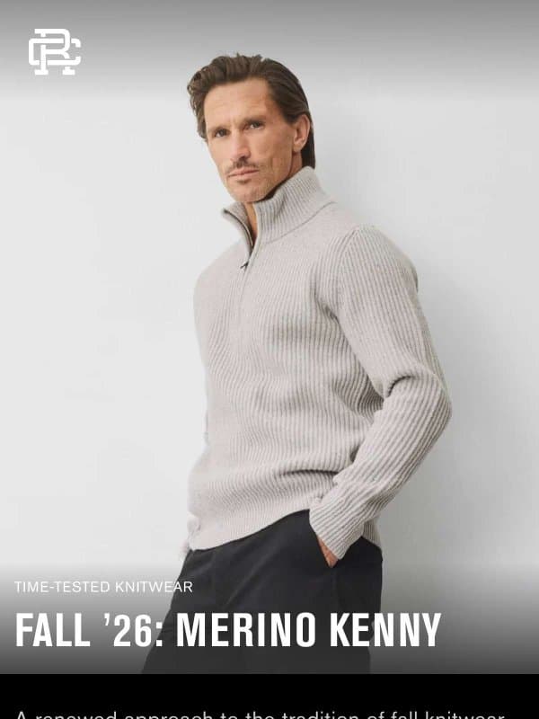 Fall Knits: Merino Kenny email from Reigning Champ