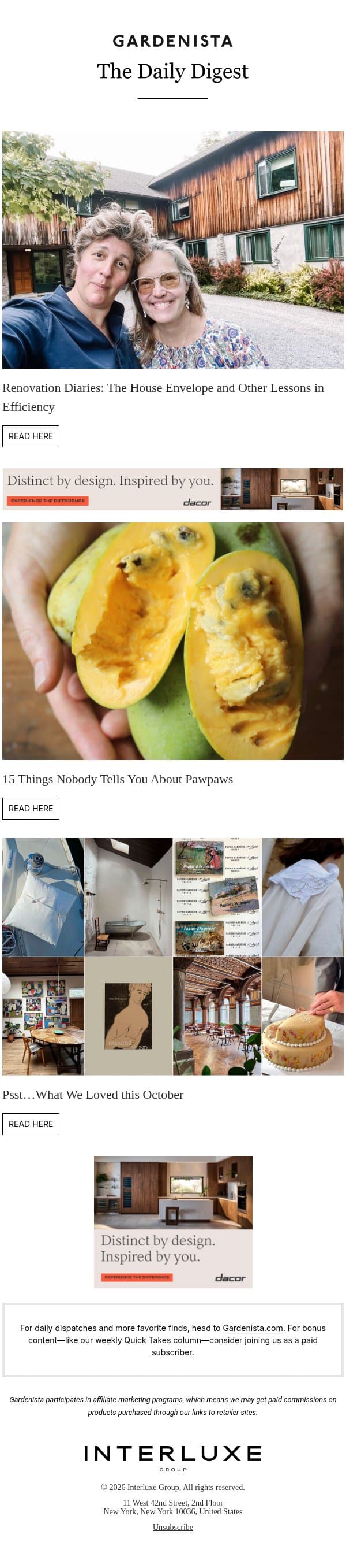Renovation Diaries: The House Envelope and Other Lessons in Efficiency email from Remodelista screenshot