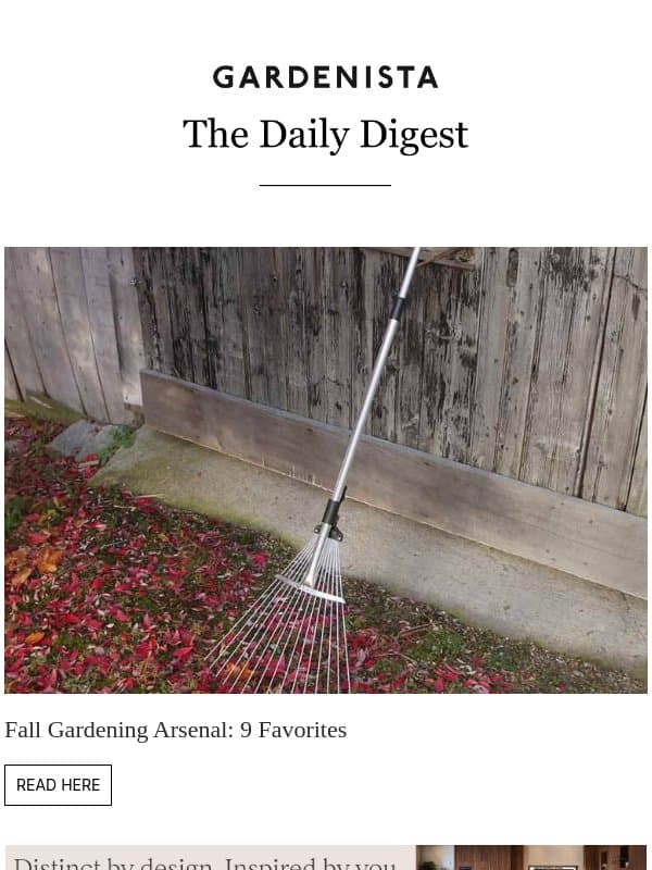 Fall Gardening Arsenal: 9 Favorites email from Remodelista