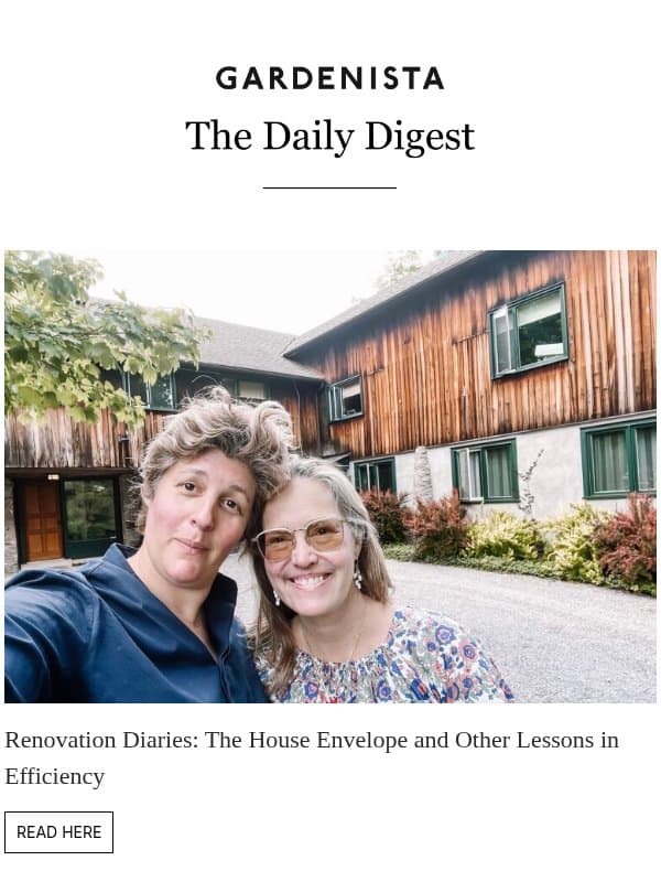 Renovation Diaries: The House Envelope and Other Lessons in Efficiency email from Remodelista