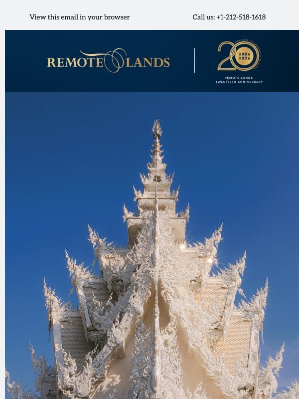 Thailand at Its Best: Festive Season in the Kingdom email from Remote Lands