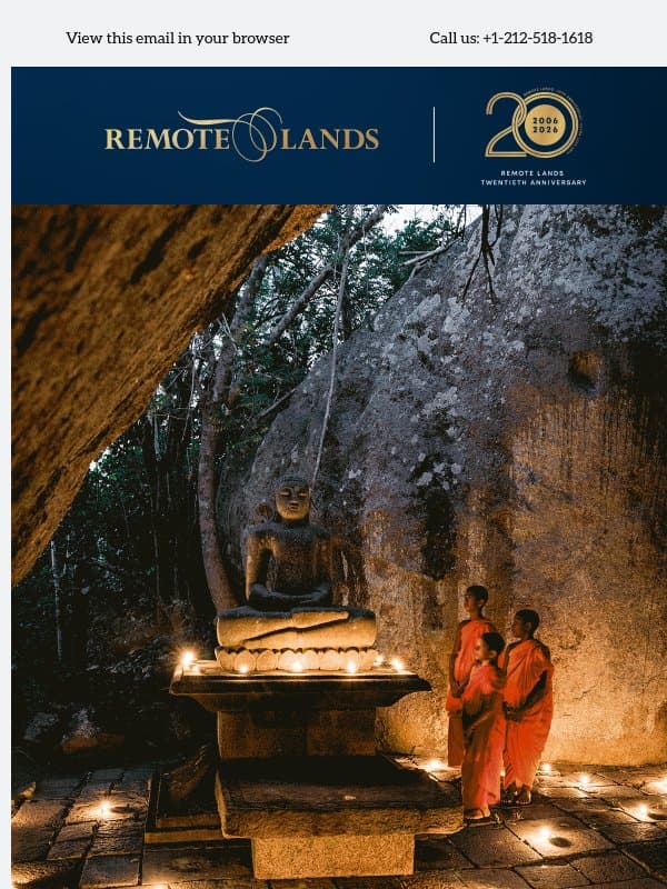 Sri Lanka & The Maldives: The Perfect Pairing for this Winter email from Remote Lands