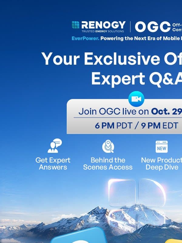 Once a Year: Go Behind the Scenes at Renogy + Win Big! email from Renogy