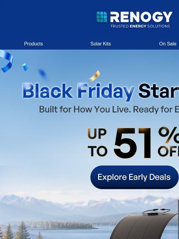 Wait, There's More Than Just Deals? email from Renogy