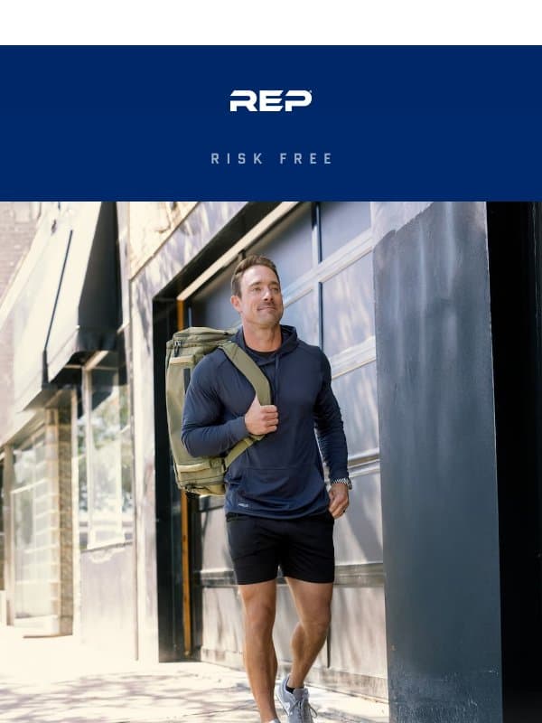 New — The Apollo Hoodie email from Rep Fitness