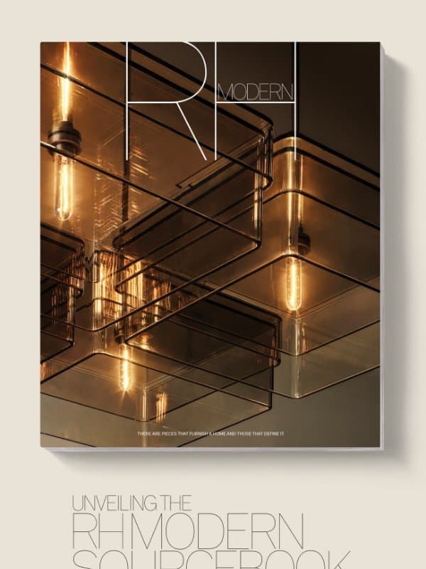 Introducing the New RH Modern Sourcebook email from Restoration Hardware