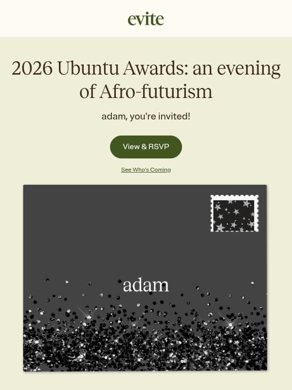 adam, RSVP to 2026 Ubuntu Awards: an evening of Afro-futurism ✉️ email from Restorative Justice for Oakland Youth (RJOY)