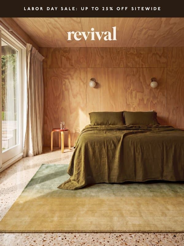 NYT Wirecutter tested & approved email from Revival Rug