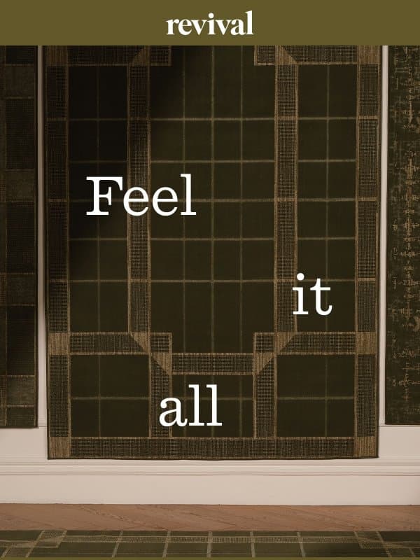 Texture worth a closer look email from Revival Rug