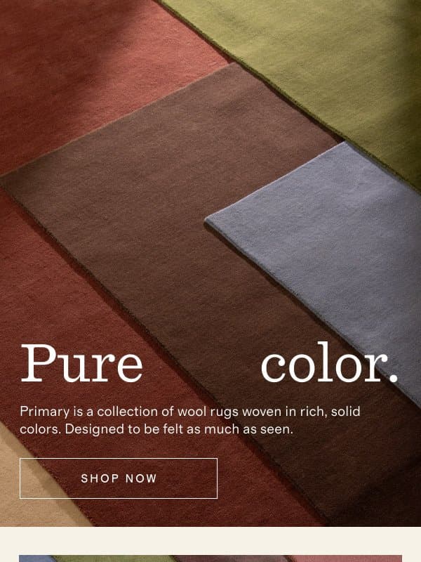 Delight your senses email from Revival Rug
